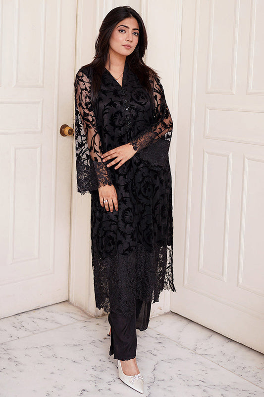 Picture of Embroidered Broshia Net Suit L1147 - 2 Piece - Available at Raja Sahib