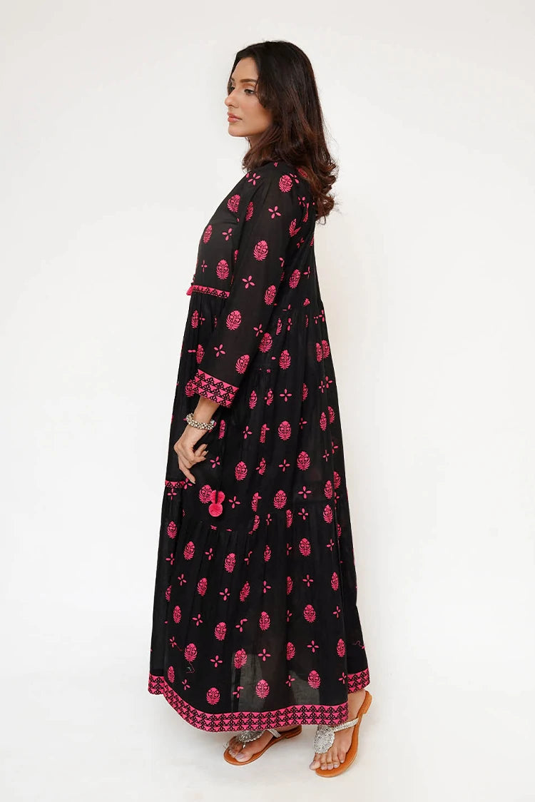 Picture of Senorita - Women Eid Dress - Casual Maxi - Cotton Lawn Printed - LAA-03485 - Available at Raja Sahib