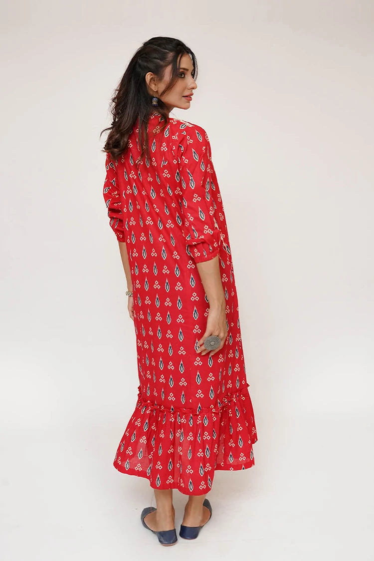 Picture of Senorita - Women Eid Dress - Casual Maxi - Cotton Lawn Printed - LAA-03503 - Available at Raja Sahib