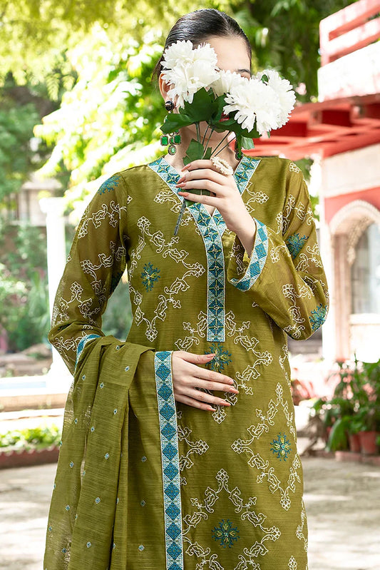 Tasneem Shamim - Hand Embellished Metallique Organza - Heena