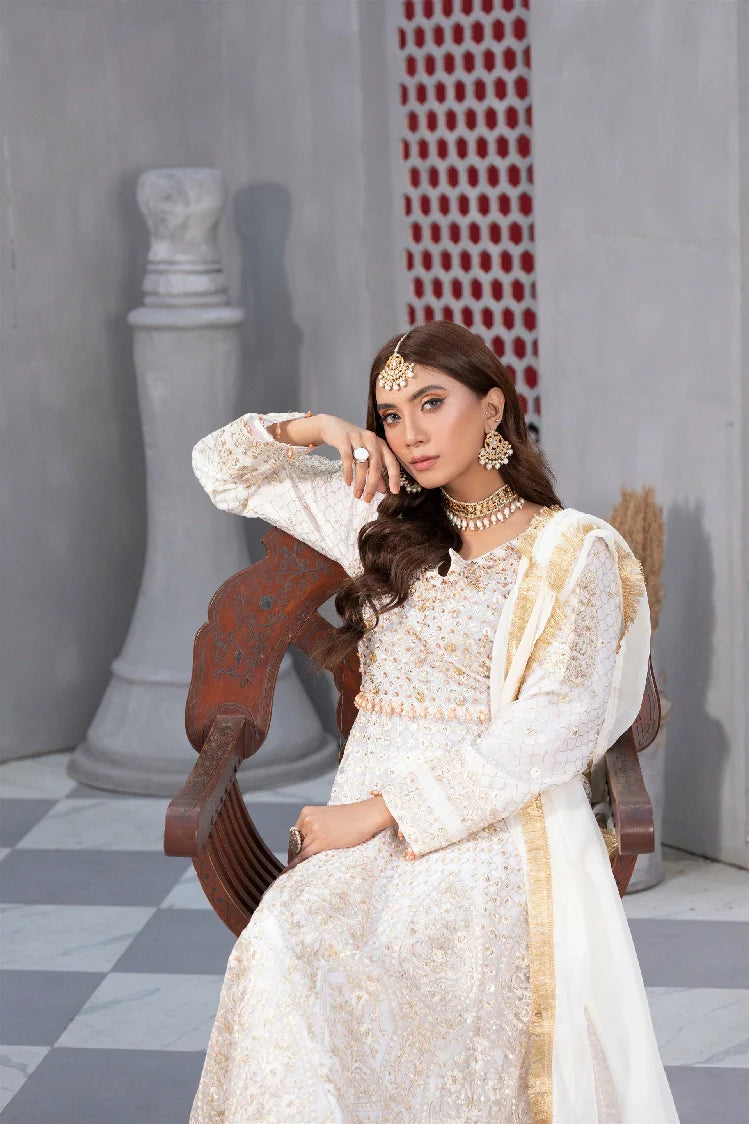 Picture of Manahils - Kurti-B-002-For The Love Off White - Available at Raja Sahib