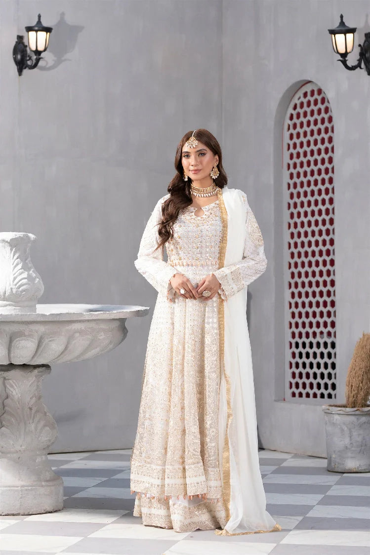 Picture of Manahils - Kurti-B-002-For The Love Off White - Available at Raja Sahib
