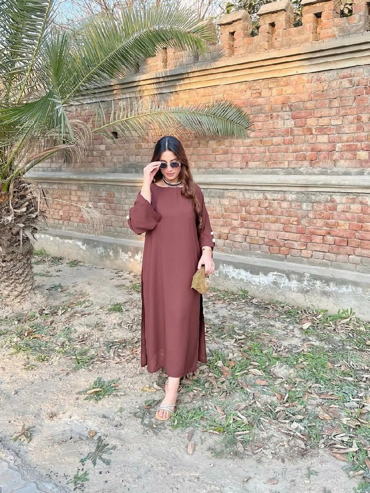 Picture of Manahils - Brown Pearls - Available at Raja Sahib