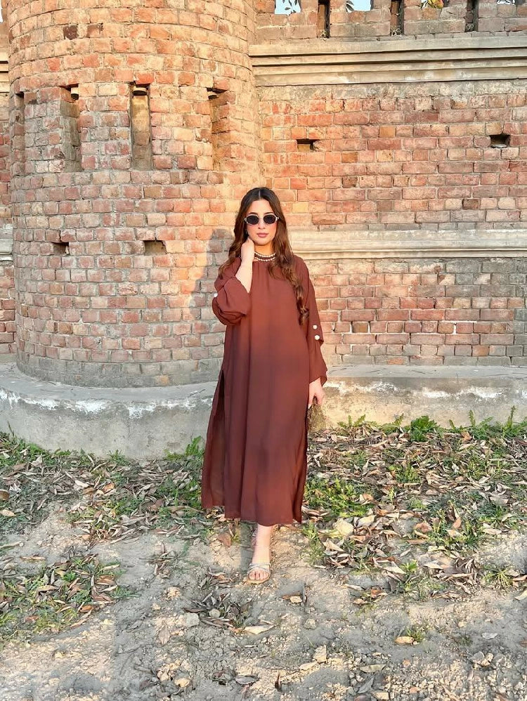 Picture of Manahils - Brown Pearls - Available at Raja Sahib