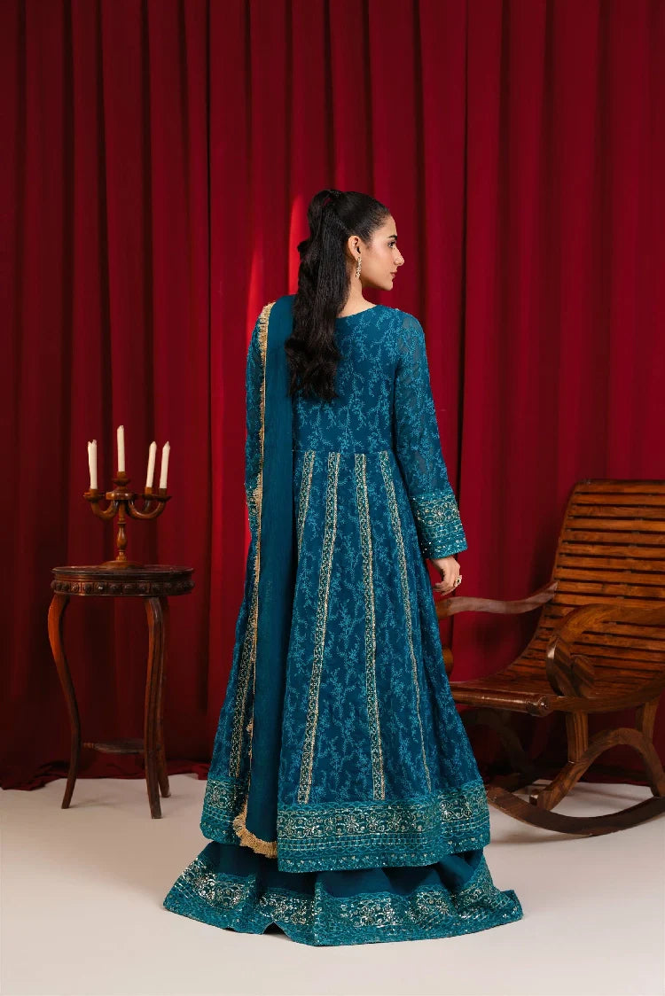 Picture of Manahils - B-007-Teal - Available at Raja Sahib