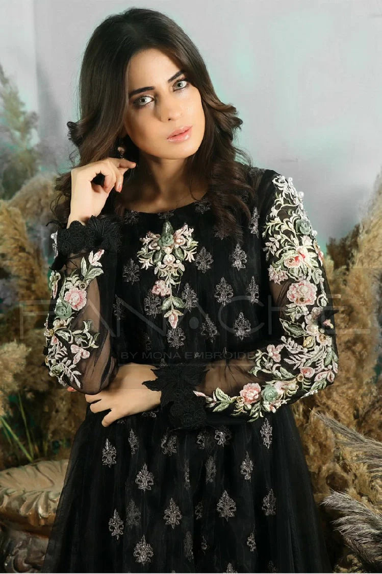 Picture of Manahils - K-130-Coal Damsel - Available at Raja Sahib