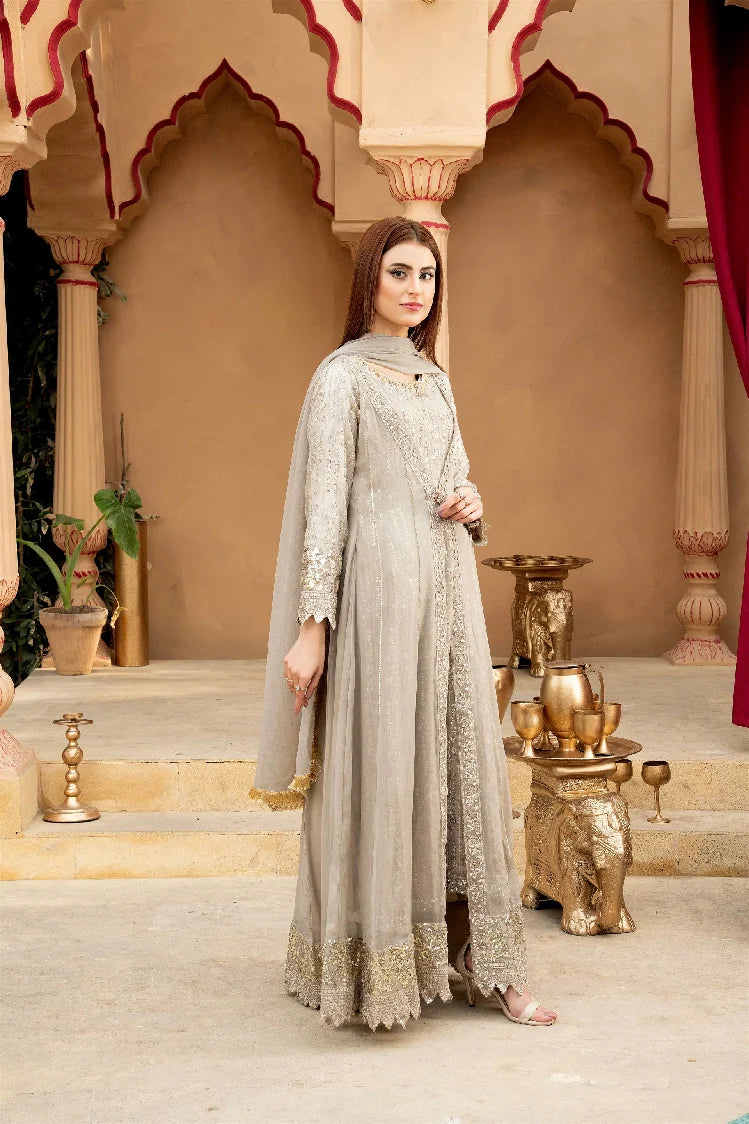 Picture of Manahils - Kurti-B-005-Sand - Available at Raja Sahib
