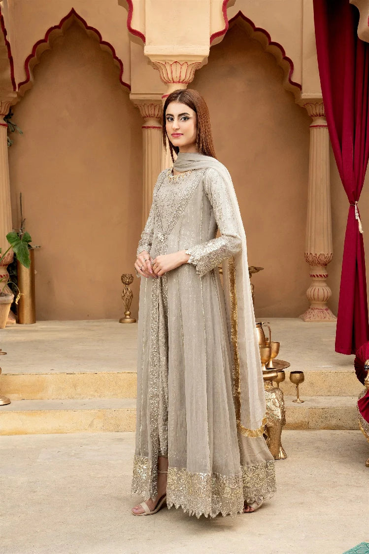 Picture of Manahils - Kurti-B-005-Sand - Available at Raja Sahib