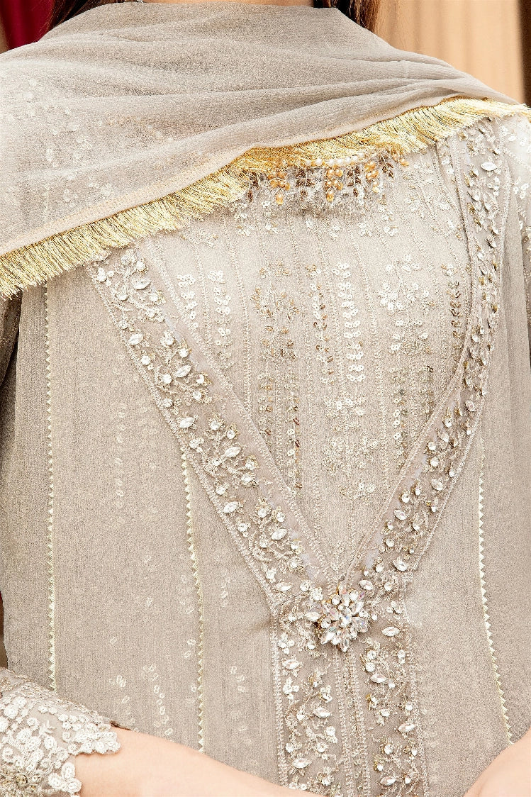 Picture of Manahils - Kurti-B-005-Sand - Available at Raja Sahib