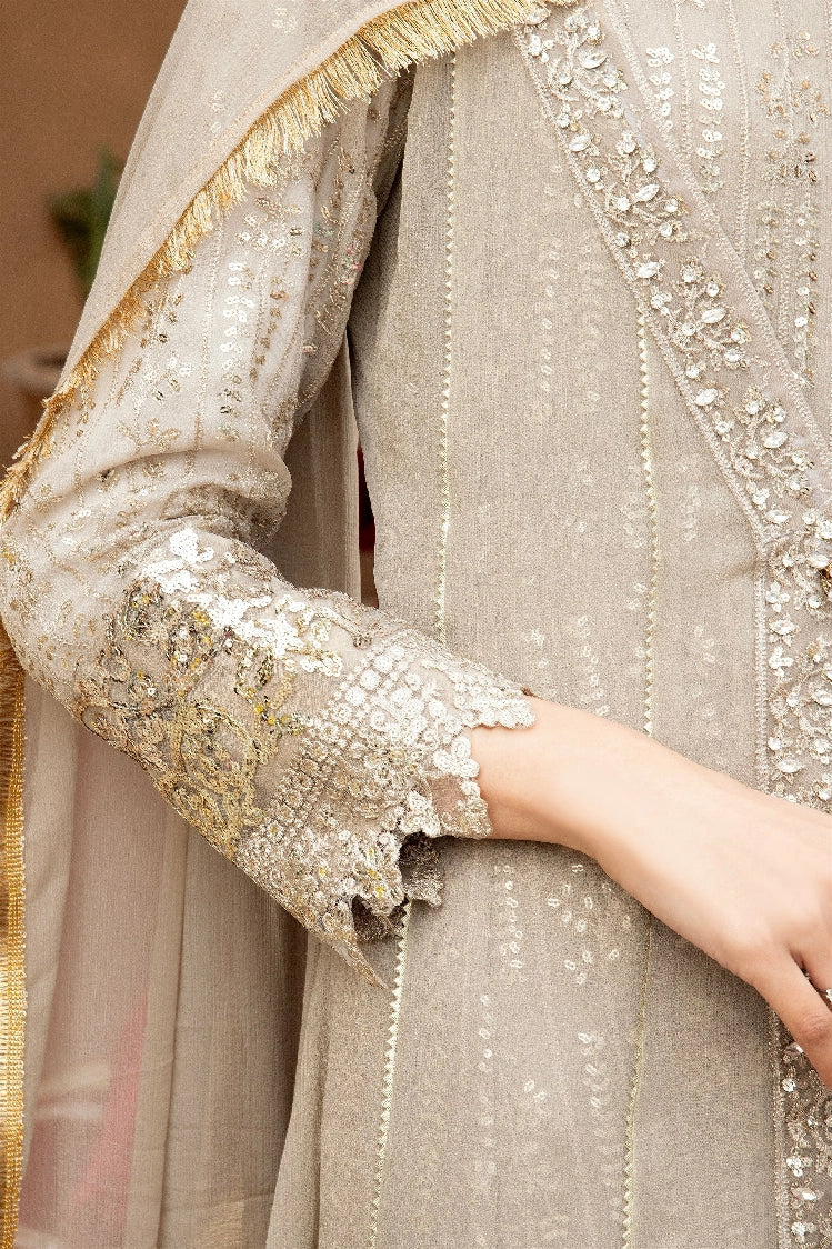 Picture of Manahils - Kurti-B-005-Sand - Available at Raja Sahib