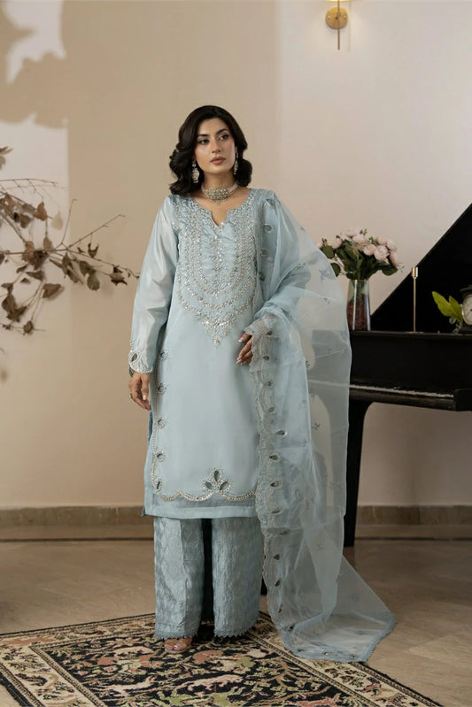 Manahils - Frostine Sky - 3 Piece