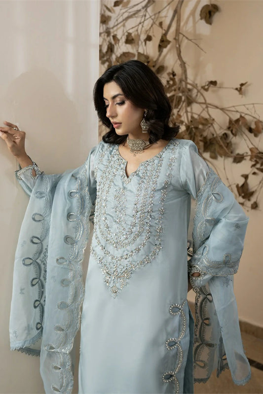 Manahils - Frostine Sky - 3 Piece