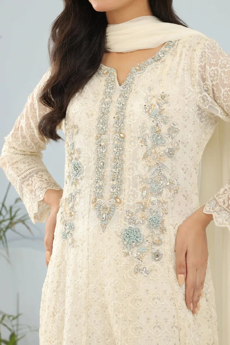 Picture of Manahils - K-216-Alabaster Grace - Available at Raja Sahib