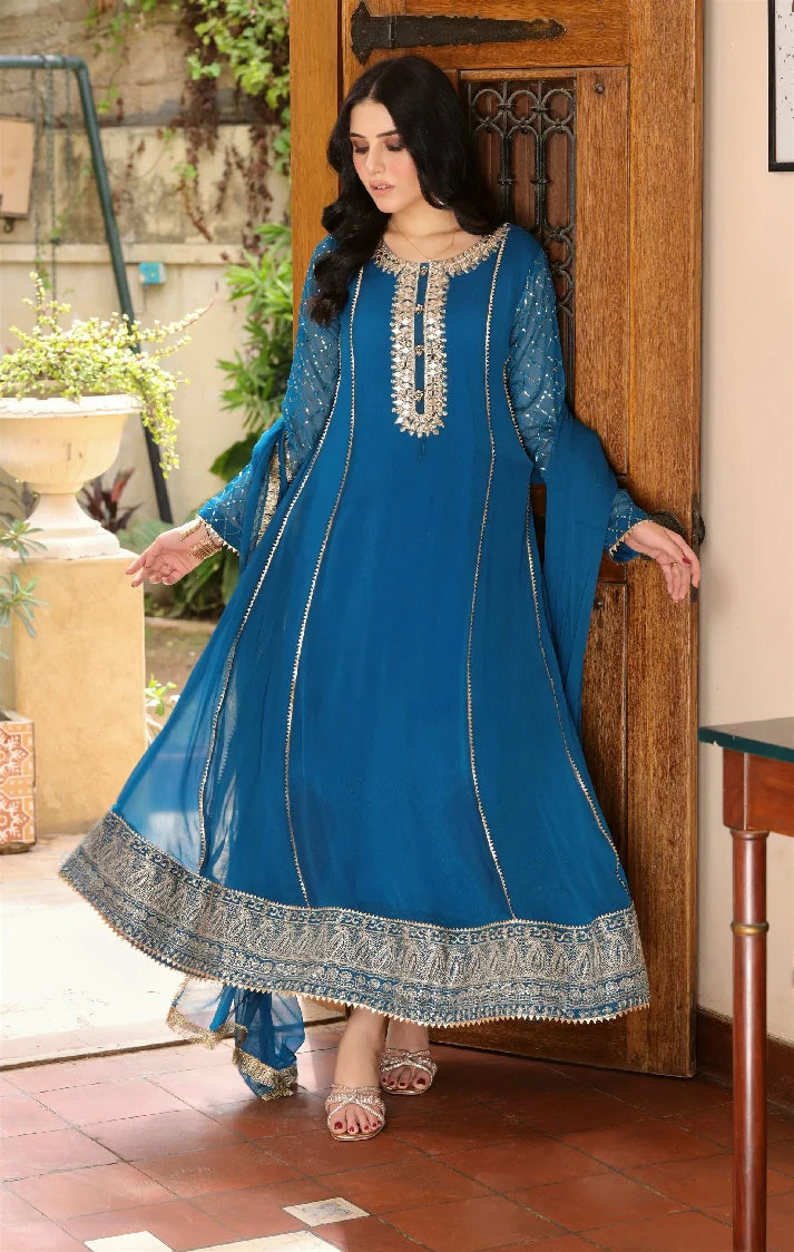 Picture of Manahils - Kurti 123 - Available at Raja Sahib