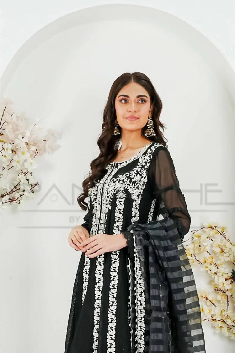 Picture of Manahils - K-183-Black Grace - Available at Raja Sahib