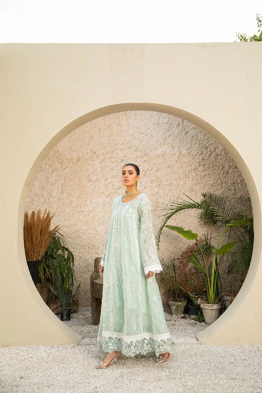 Picture of Manahils - K-152-Aqua - Available at Raja Sahib