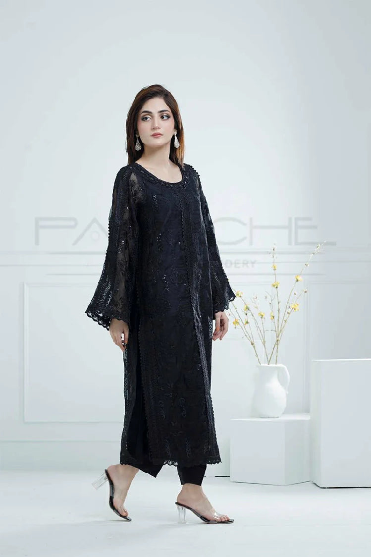 Picture of Manahils - K-188-Black - Available at Raja Sahib