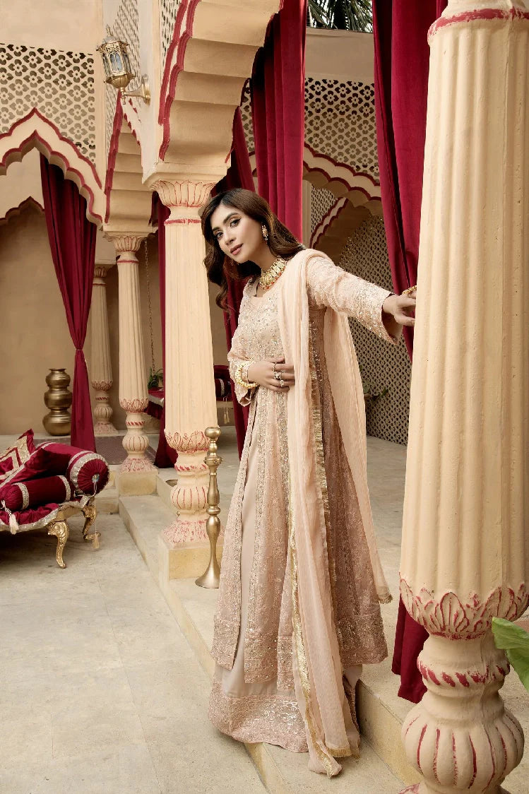 Picture of Manahils - Kurti-B-007-Peach - Available at Raja Sahib