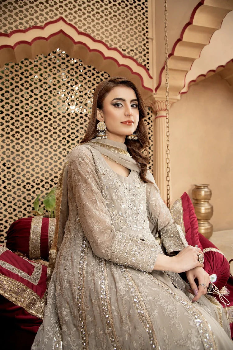 Picture of Manahils - Kurti-B-007-Sand - Available at Raja Sahib