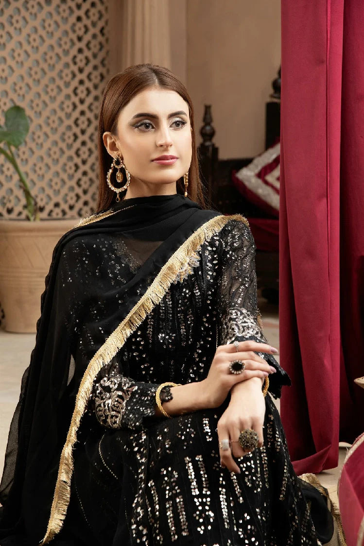 Picture of Manahils - Kurti-B-005-Black - Available at Raja Sahib