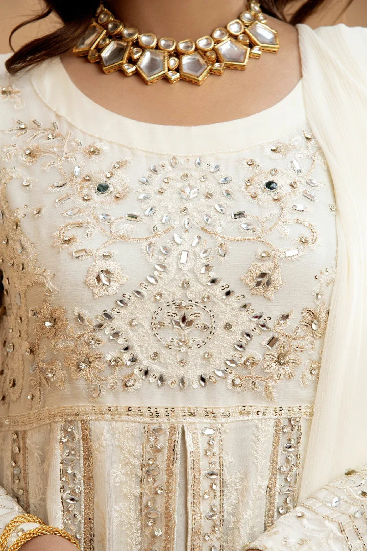 Picture of Manahils - Kurti-B-007-Off White - Available at Raja Sahib