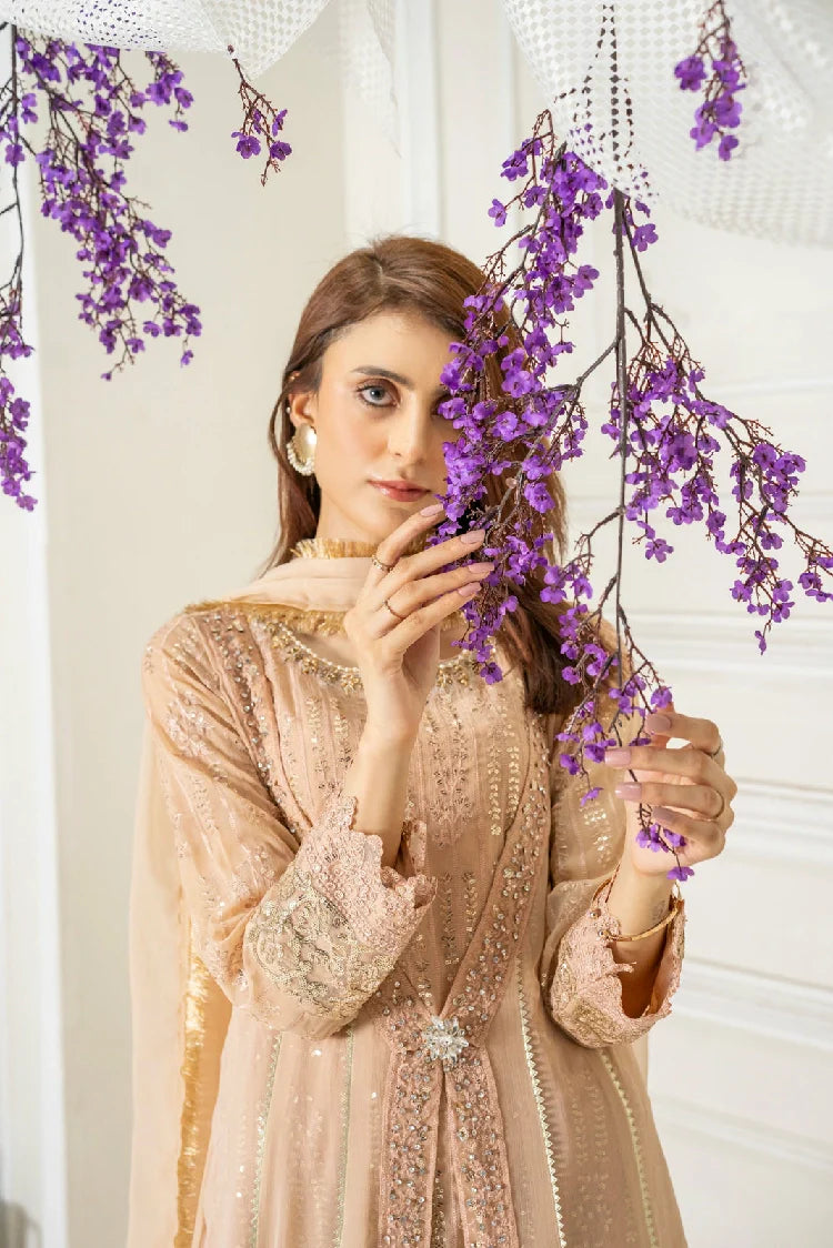 Picture of Manahils - Kurti-B-005-Peach - Available at Raja Sahib