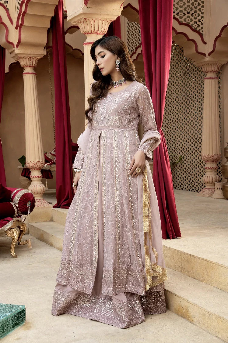 Picture of Manahils - Kurti-B-007-Lilac - Available at Raja Sahib