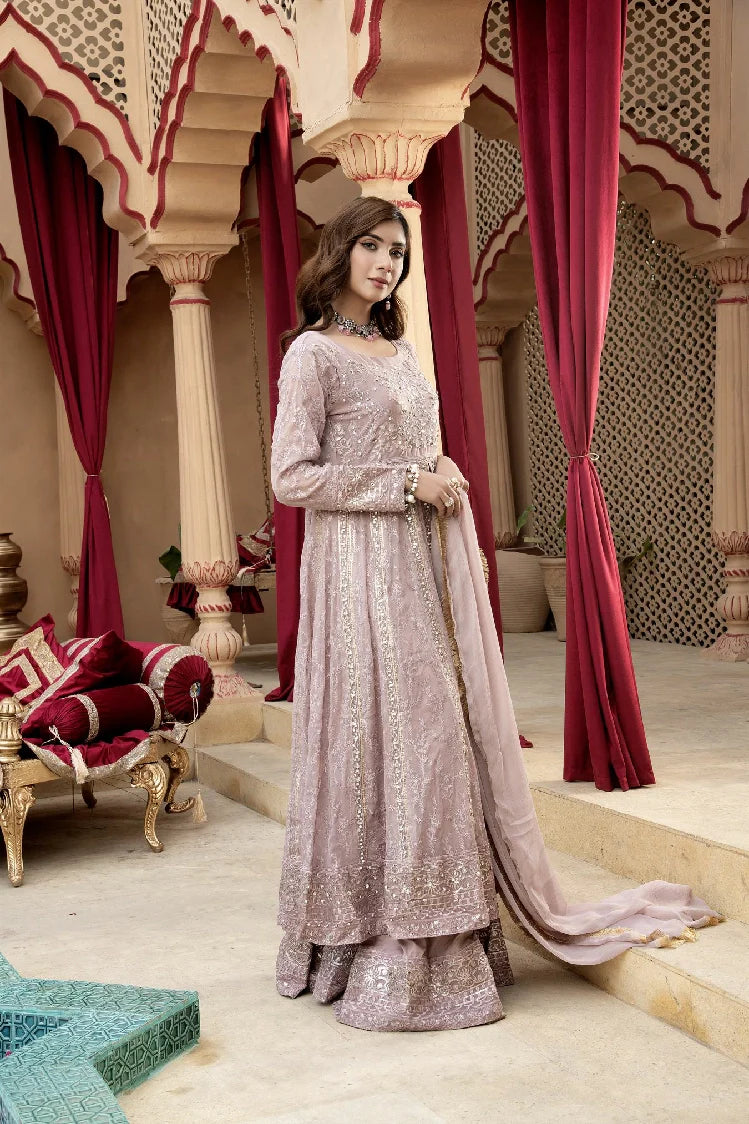 Picture of Manahils - Kurti-B-007-Lilac - Available at Raja Sahib