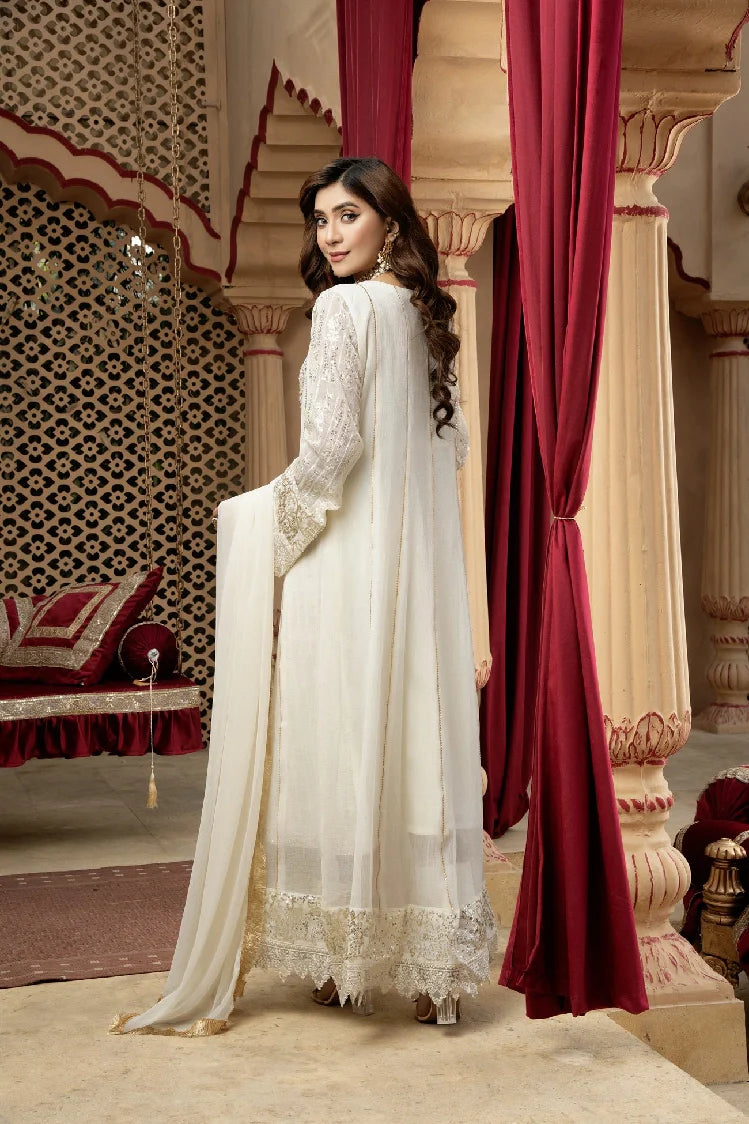 Picture of Manahils - Kurti-B-005-Off White - Available at Raja Sahib