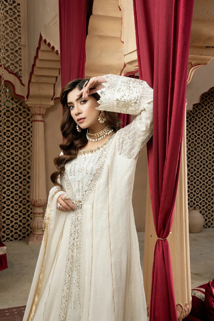 Picture of Manahils - Kurti-B-005-Off White - Available at Raja Sahib