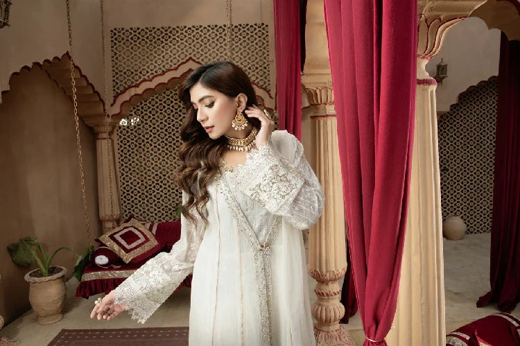 Picture of Manahils - Kurti-B-005-Off White - Available at Raja Sahib