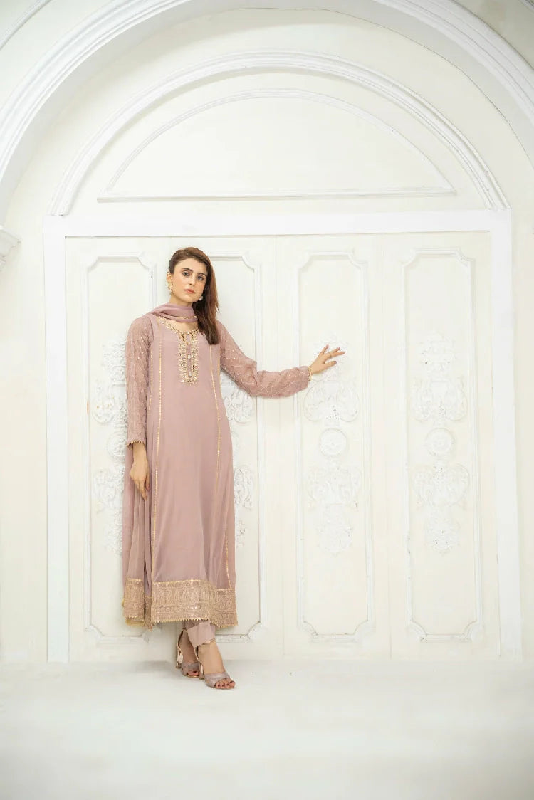 Picture of Manahils - Kurti 123-Lilac - Available at Raja Sahib