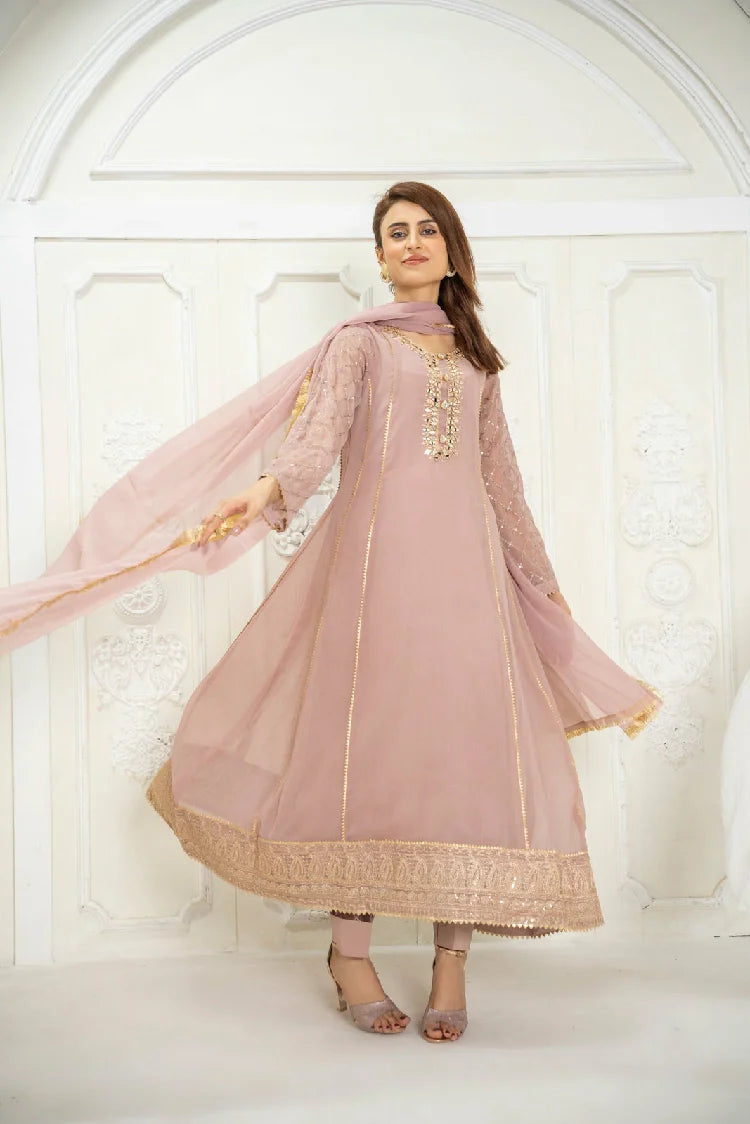 Picture of Manahils - Kurti 123-Lilac - Available at Raja Sahib