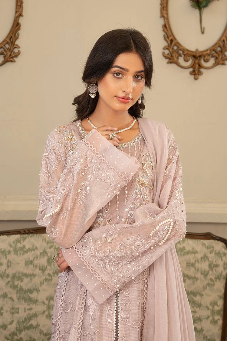 Picture of Manahils - Rang Nirala Collection - K-160-Lilac - Available at Raja Sahib