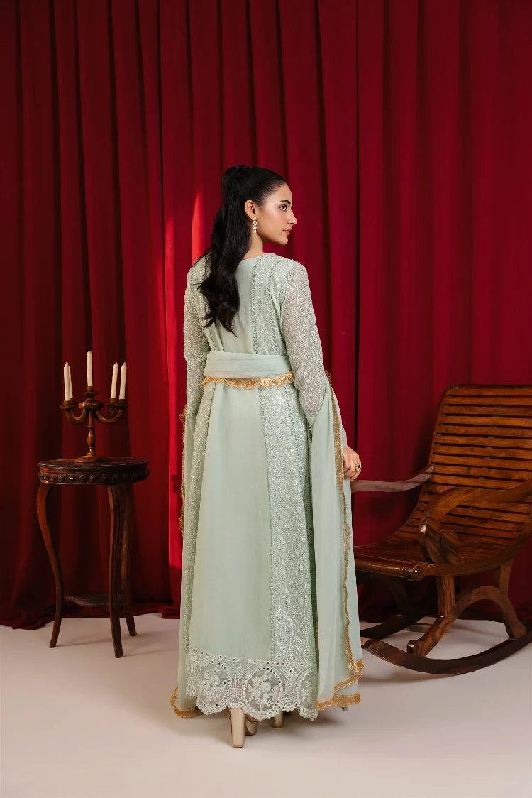 Picture of Manahils - K-136-Mint Green - Available at Raja Sahib