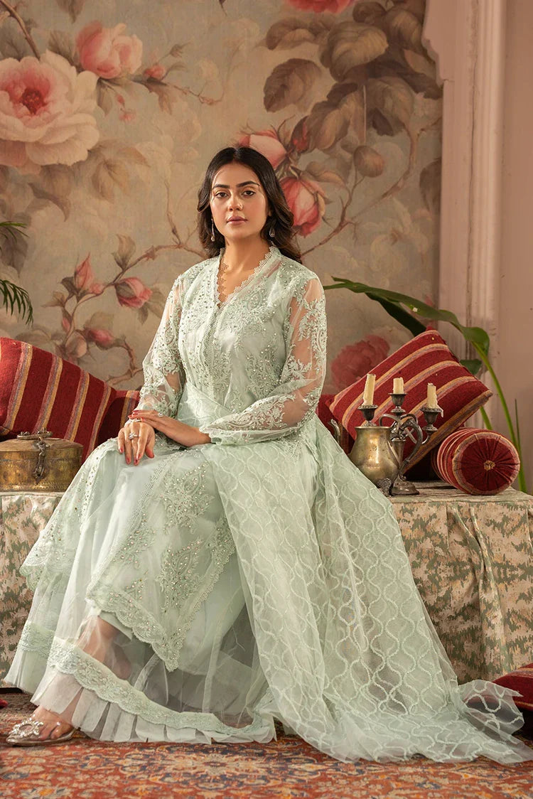 Picture of Manahils - Rang Nirala Collection - K-148-Mint Green - Available at Raja Sahib