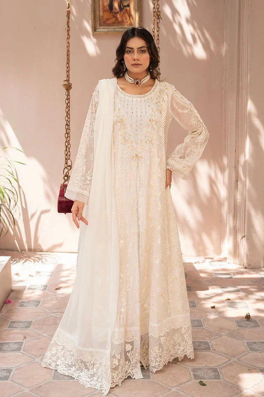 Picture of Manahils - Rang Nirala Collection - K-160-Off White - Available at Raja Sahib