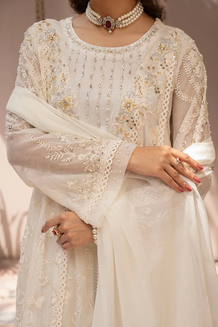 Picture of Manahils - Rang Nirala Collection - K-160-Off White - Available at Raja Sahib