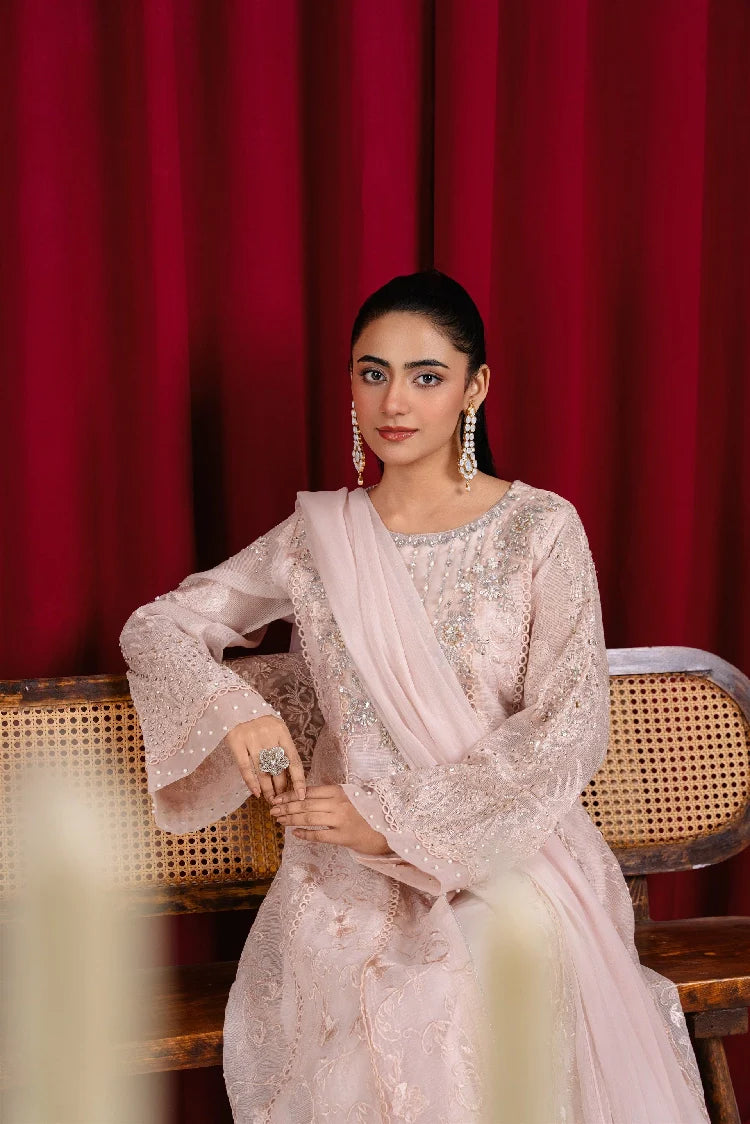 Picture of Manahils - K-160-Peach - Available at Raja Sahib