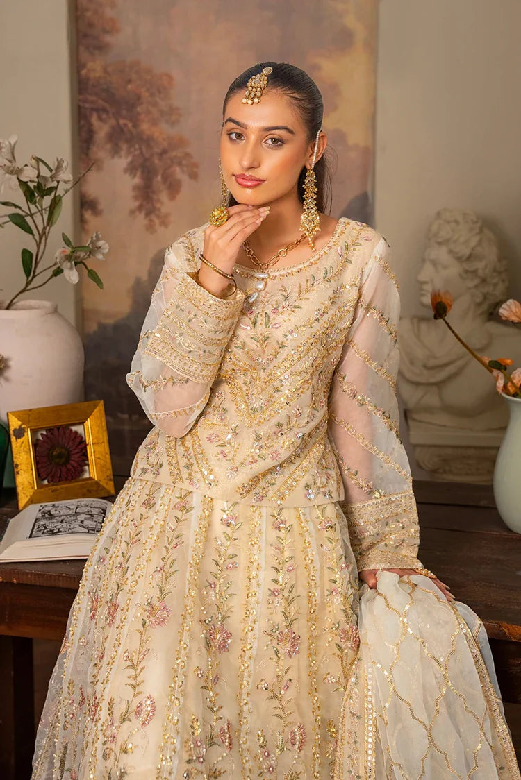 Picture of Manahils - Couture Collection - Luxury-001-Beige - Available at Raja Sahib