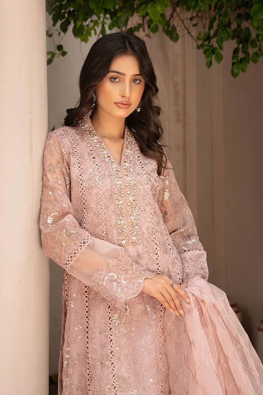 Picture of Manahils - Rang Nirala Collection - K-151-Lilac - Available at Raja Sahib