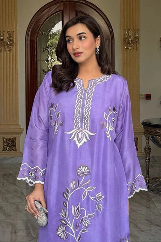 Picture of Manahils - Lilac Meadow - Available at Raja Sahib
