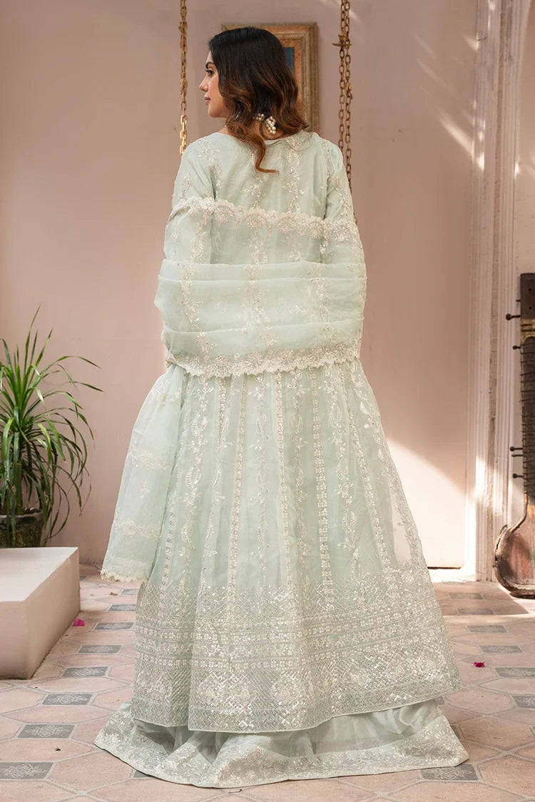 Picture of Manahils - Couture Collection - Luxury-018-Mint Green - Available at Raja Sahib