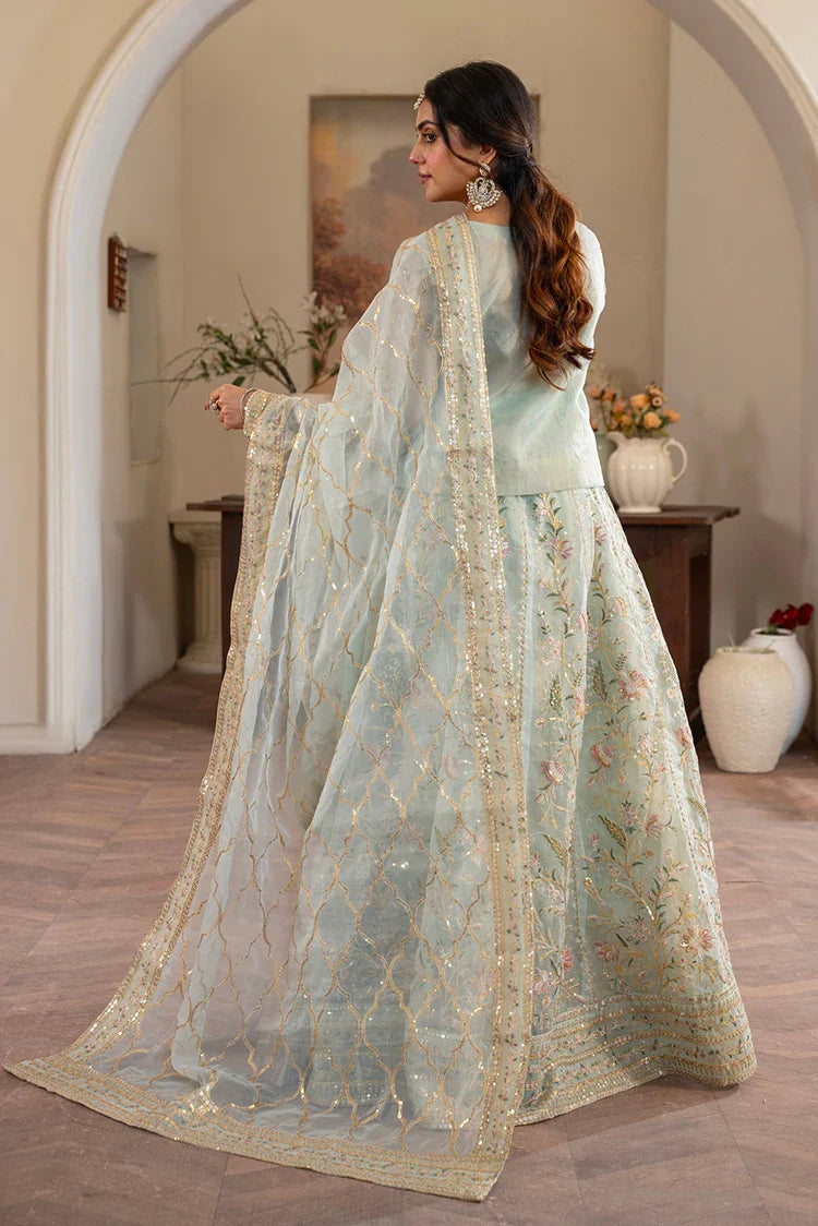Picture of Manahils - Couture Collection - Luxury-001-Mint Green - Available at Raja Sahib