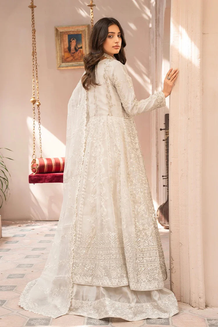 Picture of Manahils - Couture Collection - Luxury-018-Silver - Available at Raja Sahib