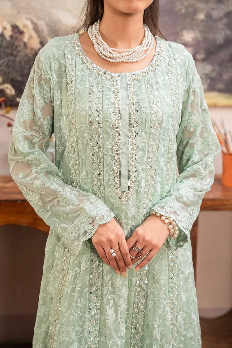 Picture of Manahils - Rang Nirala Collection - K-169-Mint Green - Available at Raja Sahib