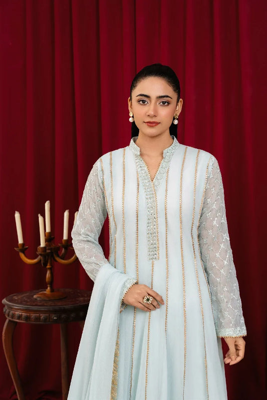 Picture of Manahils - Maxi-106-Ice Blue - Available at Raja Sahib