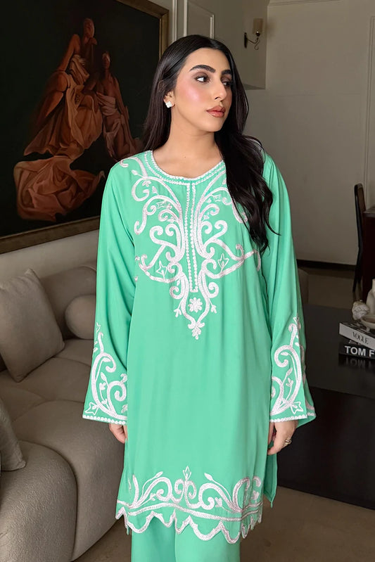 Picture of Manahils - Mint Mist - Available at Raja Sahib