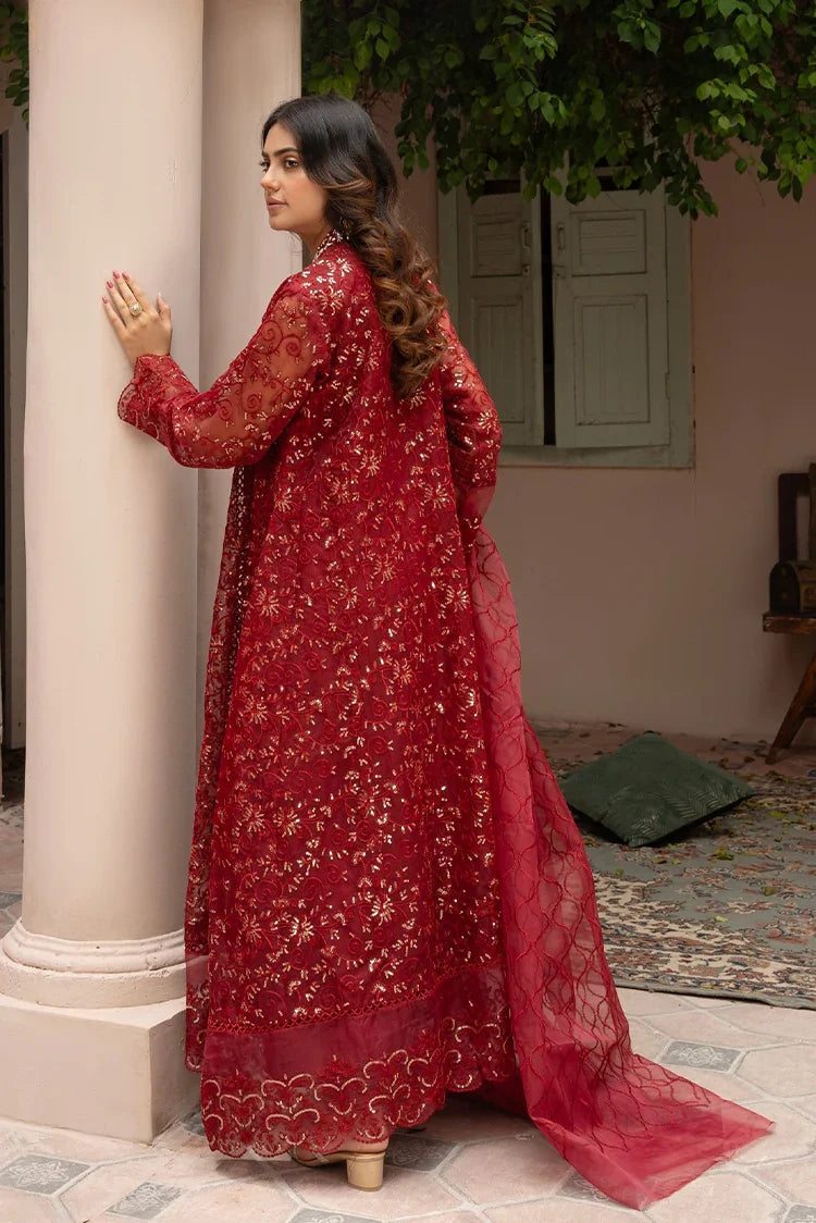 Picture of Manahils - Rang Nirala Collection - K-151-Maroon - Available at Raja Sahib