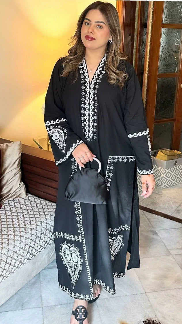 Picture of Manahils - Majestic Spade Raw Silk - Available at Raja Sahib